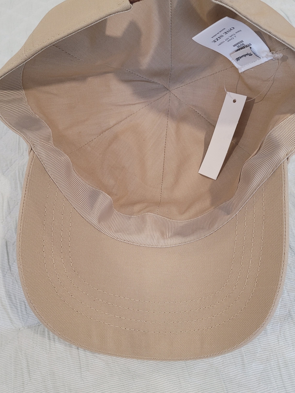 Madewell Vintage Khaki Baseball Cap - Picture 3 of 8